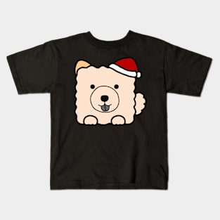 Funny Square Chow Chow Christmas Kids T-Shirt
